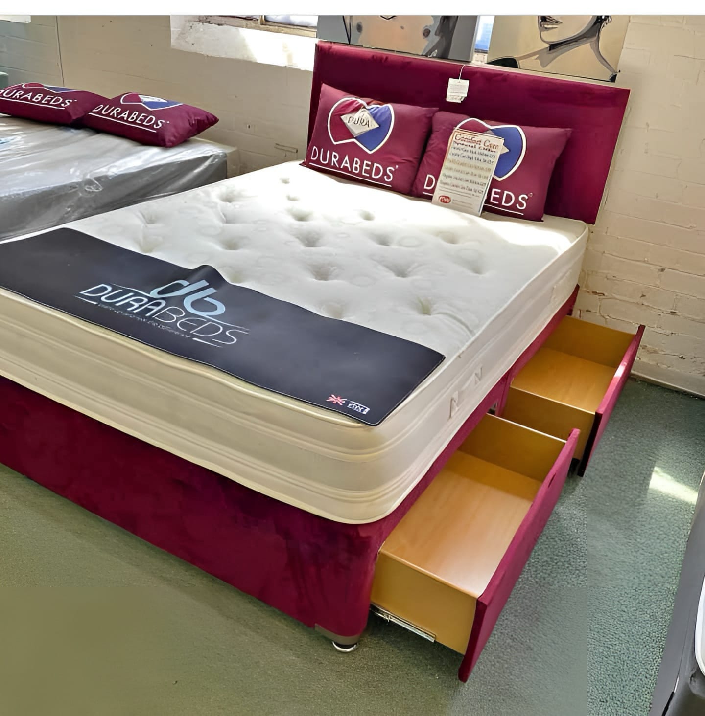 Divan bed and mattress with free home delivery 2 year warranty - Image 2