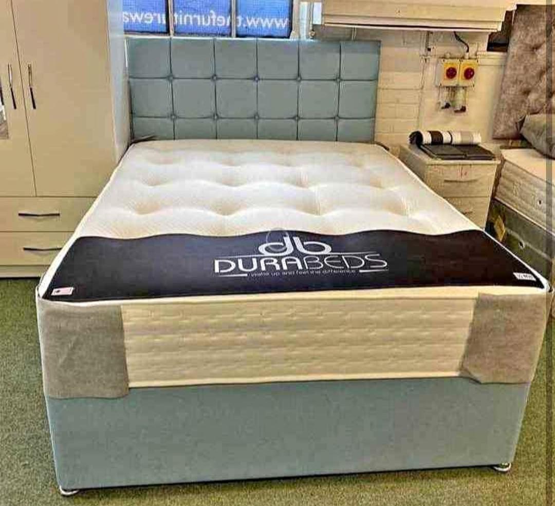 Brand New Beds with Mattress - All Sizes Available (Single/Double/Queen/King) free home delivery - Image 2